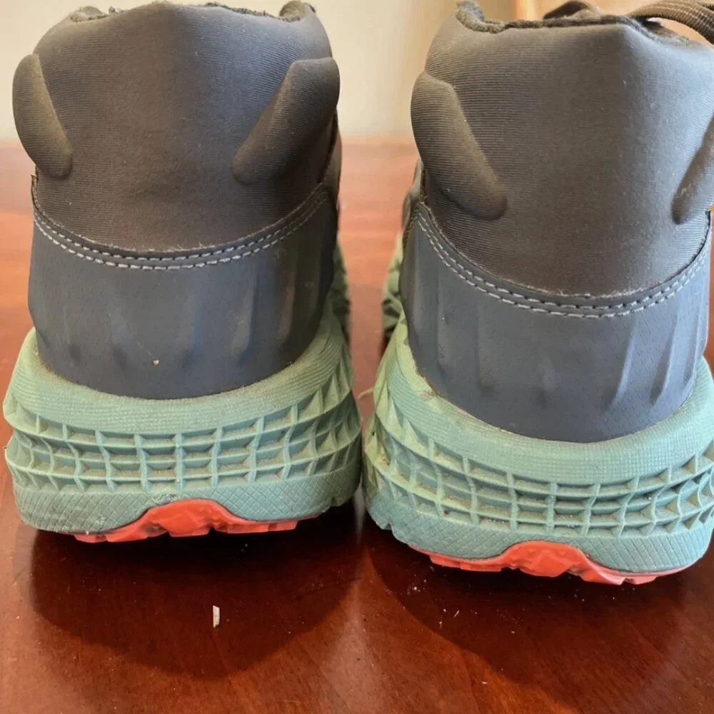 Hoka Speedgoat Mid 2 WP Stormy Weather Waterproof Hiking Sneakers Mens Size 9.5 - Picture 7 of 10